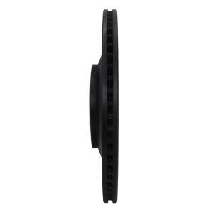 Audi A8 Brake Rotor (1) - Rear Right - R1 Concepts - Drilled & Slotted - Black - `04-`18